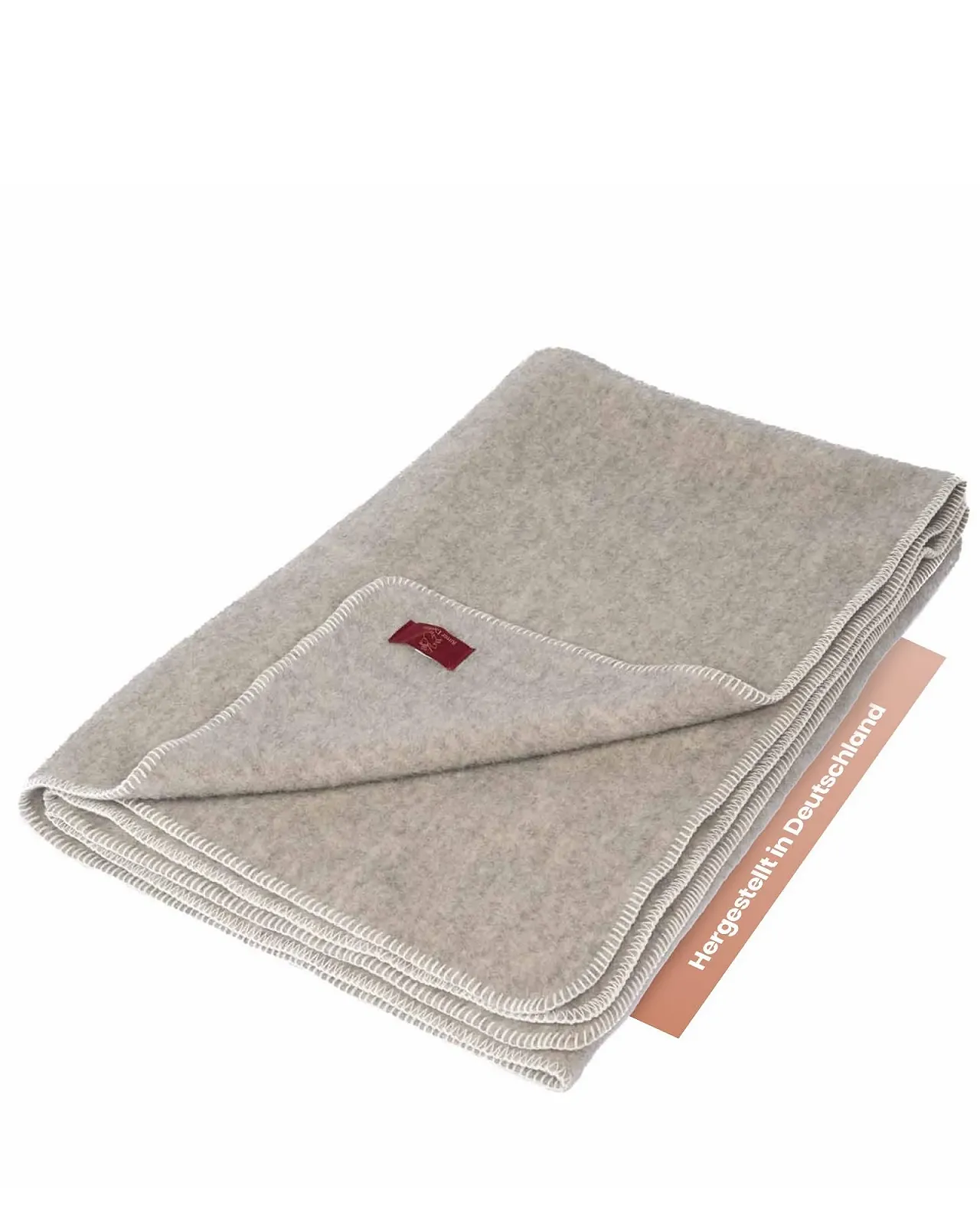 Покривало Ritter Decken Gotland з овечої вовни, Сіра, 150 x 100 см, фото №1