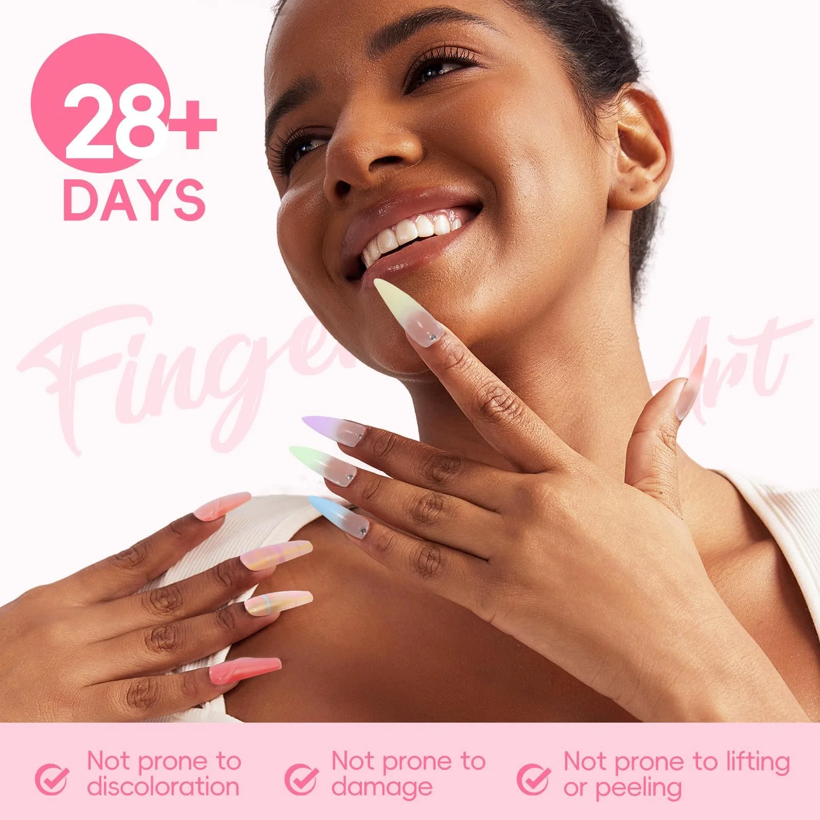 Гель-лак COSCELIA Jelly, 22 цвета, розовый, телесный, прозрачный, фото №6