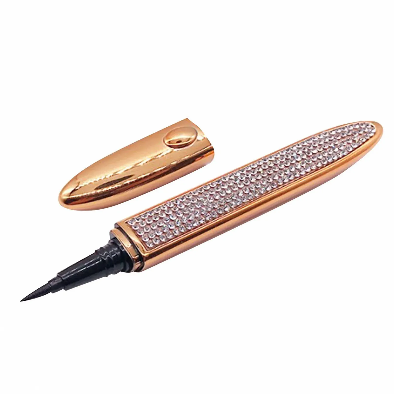 Водостійка рідка Підводка для очей самоклеюча з стразами, фото №1