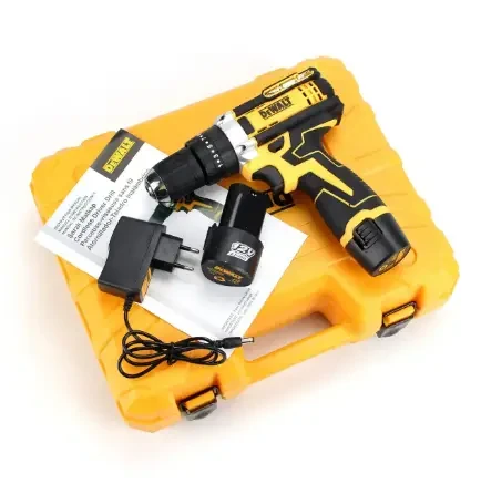 Аккумуляторный Ударный Шуруповерт DeWALT DCD680 12 V 2 AH Деволт дрель с малым набором инструментов, фото №6