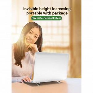 Подставка для ноутбука Correa Портативная, 2 шт, Серебристая synthetic.ua - Фото 1