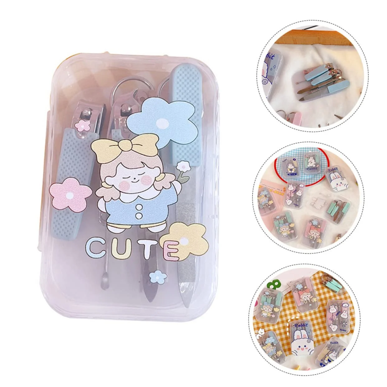 Набор для маникюра CALLARON с кусачками для ногтей для педикюра, для путешествий и дома, фото №6 Набор для маникюра CALLARON с кусачками для ногтей для педикюра, для путешествий и дома, фото №6