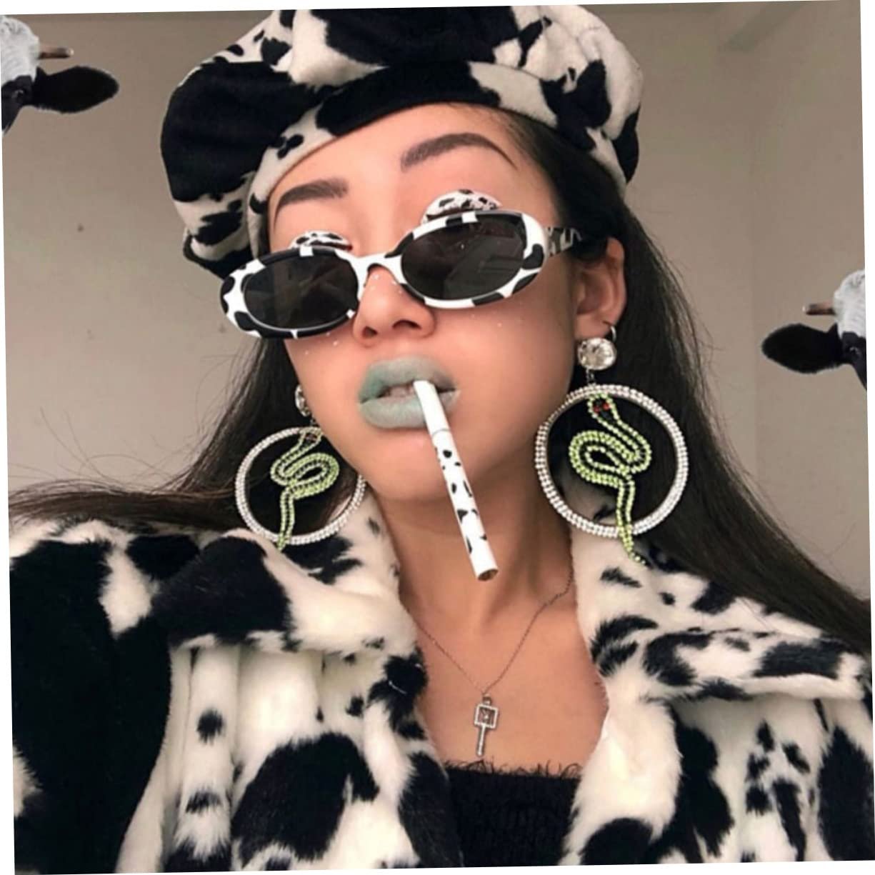 Сонцезахисні окуляри VALICLUD, 4 шт, модні, для жінок, фото №5