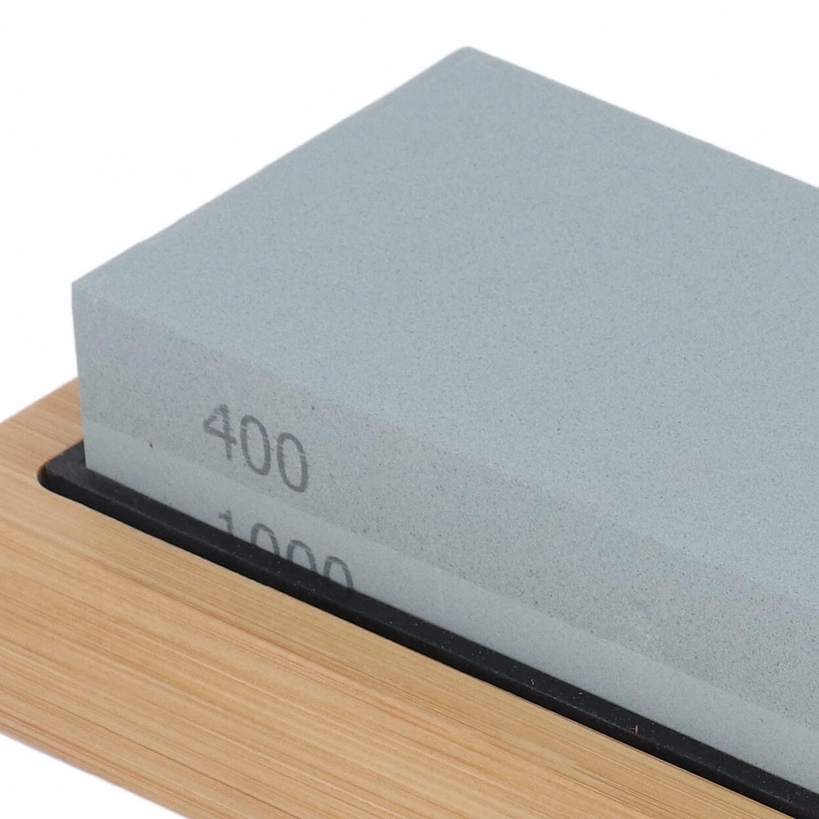 Набор точильных камней Schärfen Whetstone на бамбуковом основании для кухонных ножей и инструментов, фото №5 Набор точильных камней Schärfen Whetstone на бамбуковом основании для кухонных ножей и инструментов, фото №5