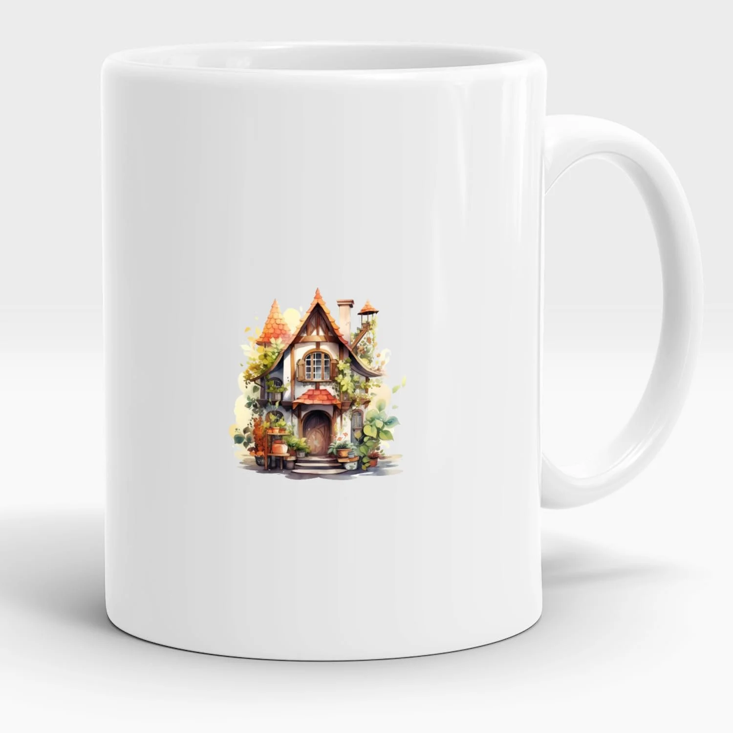 Дитяча кружка Лісовий будиночок, фото №1