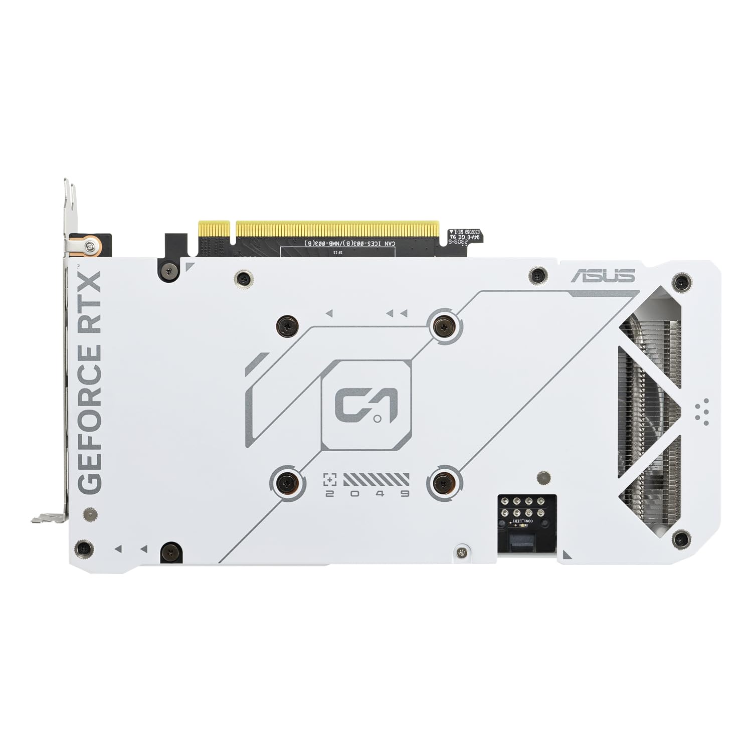 Видеокарта ASUS Dual GeForce RTX 4060 Ti White OC Edition 8 ГБ GDDR6 Белая, фото №6