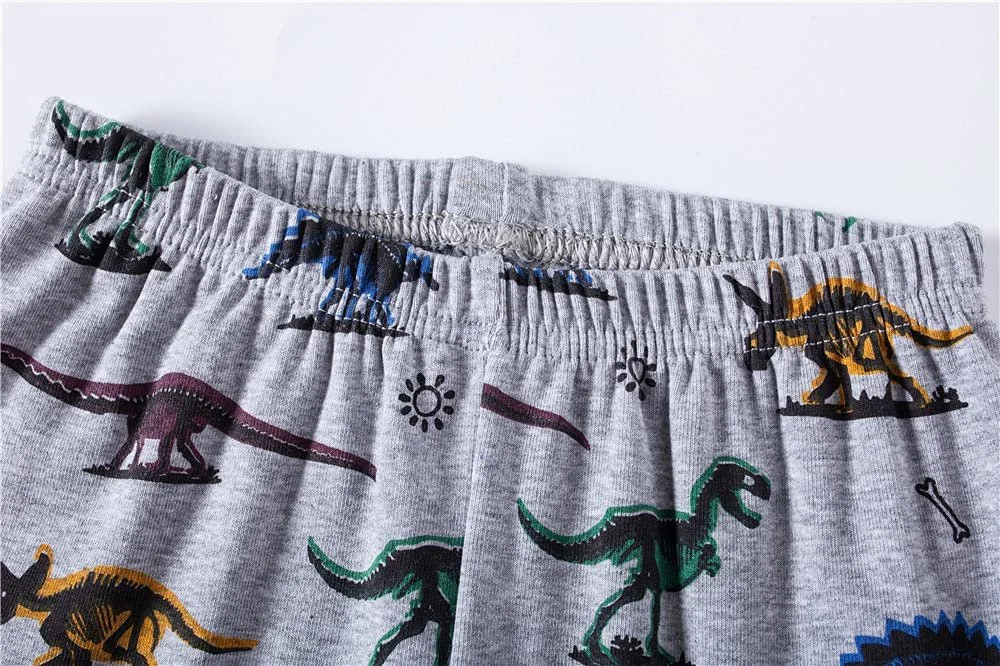 Детская пижама LitBud для мальчиков, динозавр, комплект для сна, длинный рукав, для малышей, фото №4 Детская пижама LitBud для мальчиков, динозавр, комплект для сна, длинный рукав, для малышей, фото №4