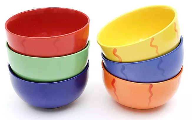 Пиала керамическая 580мл 6 цветов BonaDi 301-009, фото №2