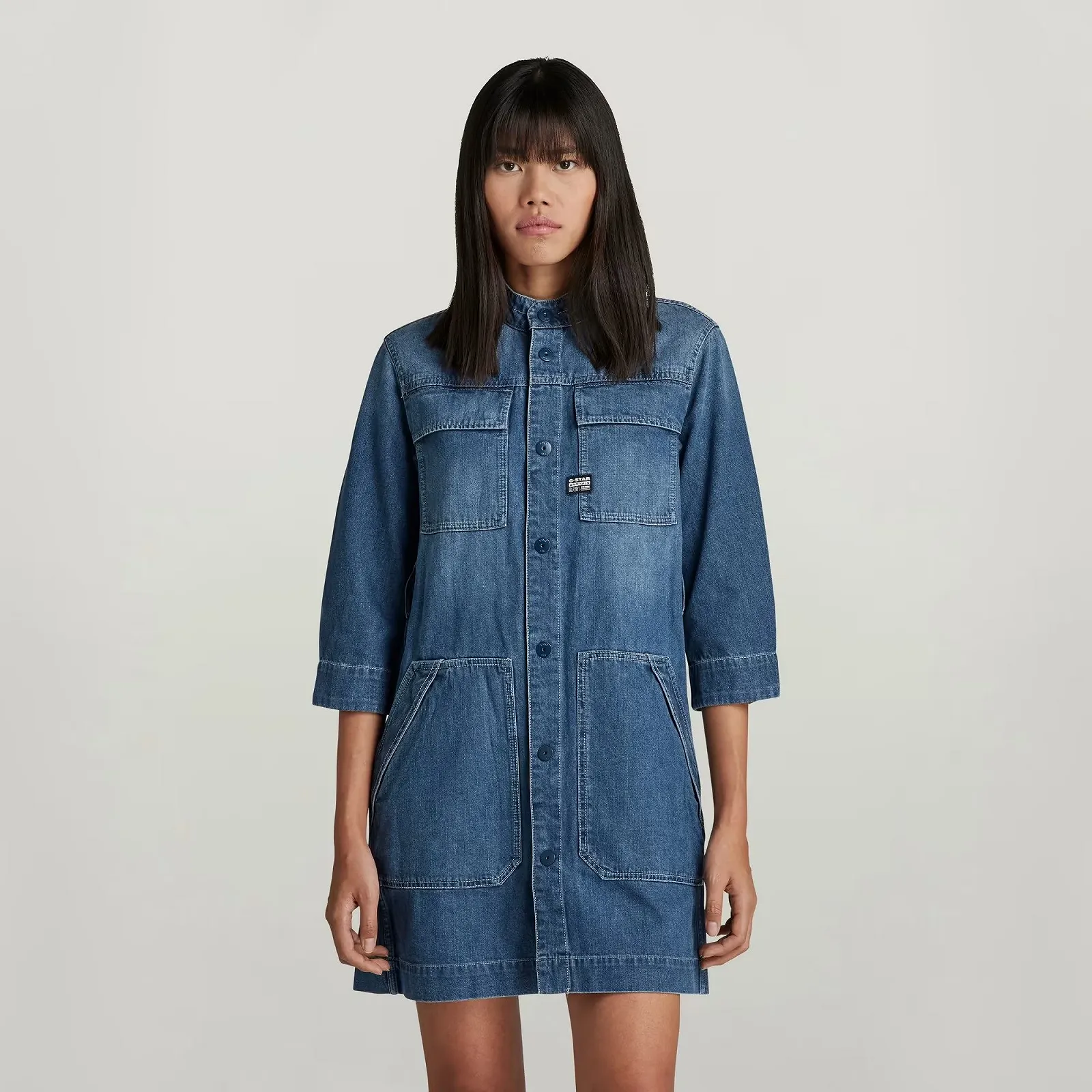 Женское платье G-Star RAW Shirt Dress - L, фото №1