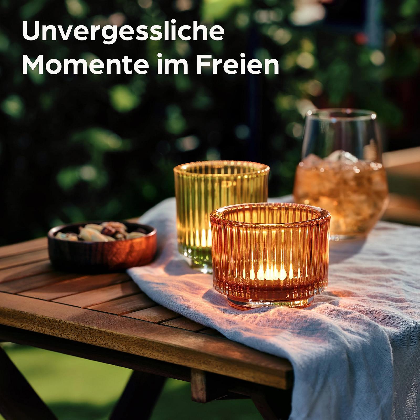 Підсвічник Praknu Tea Light Holder Скло Золото, фото №3