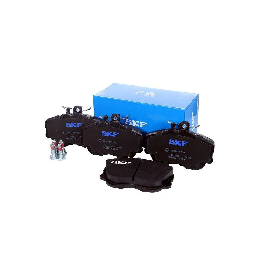 Комплект гальмівних колодок, дискові гальма SKF VKBP 80516 для MERCEDES-BENZ передній міст, фото №1