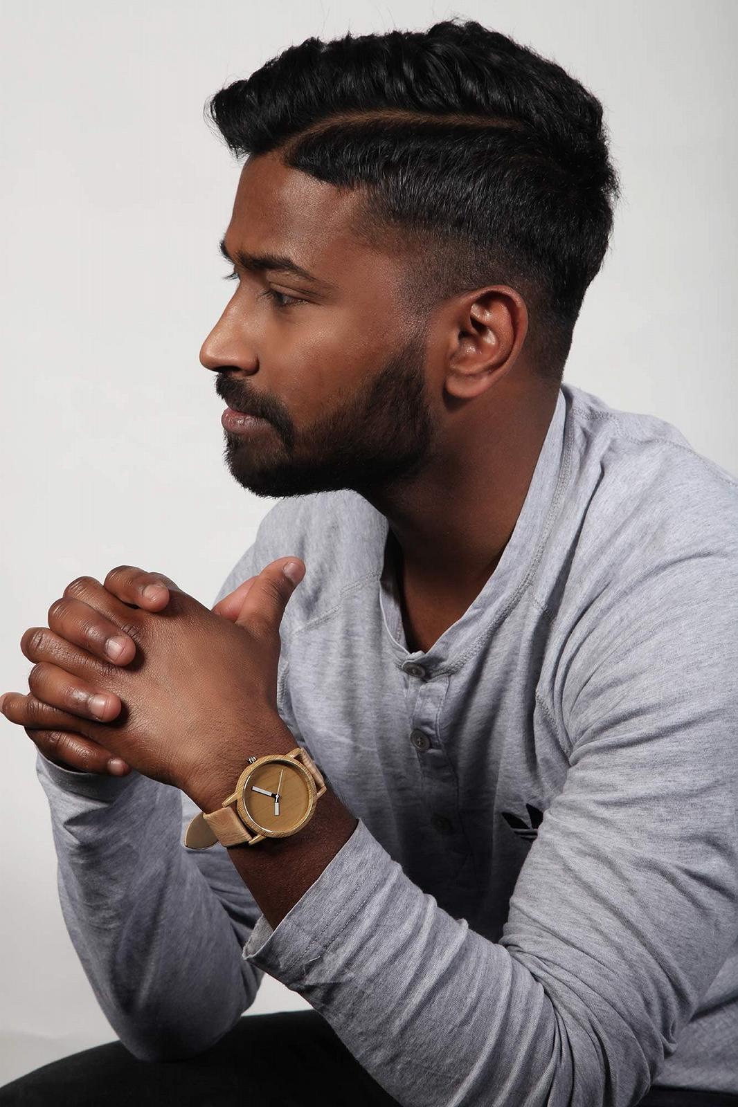 Годинник унісекс Excellanc Ремінець зі штучної шкіри, вигляд дерева, аналоговий, кварцовий, фото №4 Годинник унісекс Excellanc Ремінець зі штучної шкіри, вигляд дерева, аналоговий, кварцовий, фото №4