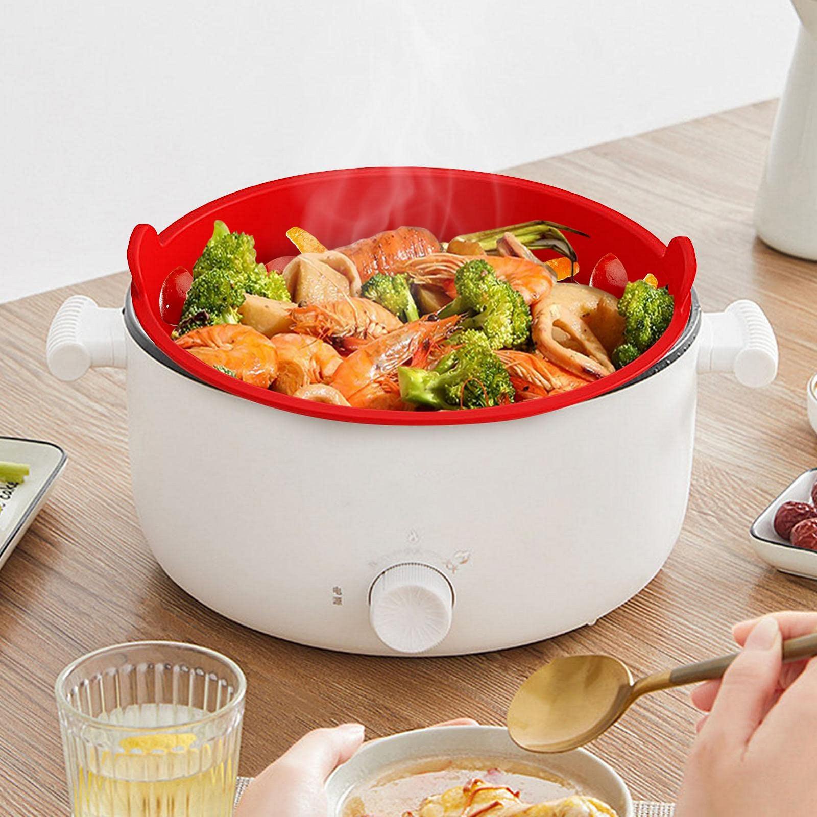 Вставка для мультиварки Silicone Pot Liner 6-8 Quart Oval Reusable Leak-proof Dishwasher Safe Delr, фото №2