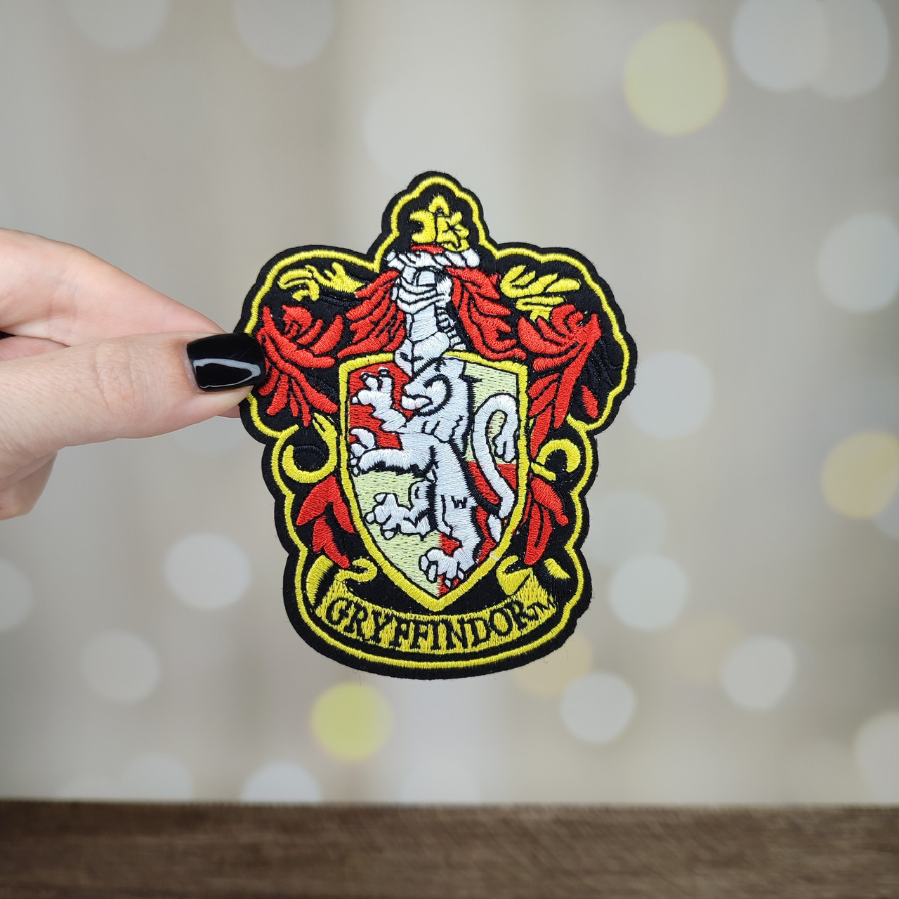 Нашивка патч Эмблема факультета Гриффиндор Гарри Поттер Harry Potter, фото №1