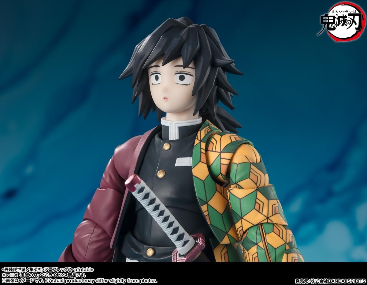 Фігурка Giyu Tomioka Demon Slayer Kimetsu no Yaiba Bandai Spirits S.H.Figuarts, фото №8