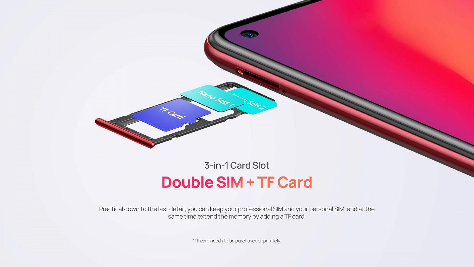Смартфон Ulefone Note 11P 8/128GB 6.55", фото №9 Смартфон Ulefone Note 11P 8/128GB 6.55", фото №9