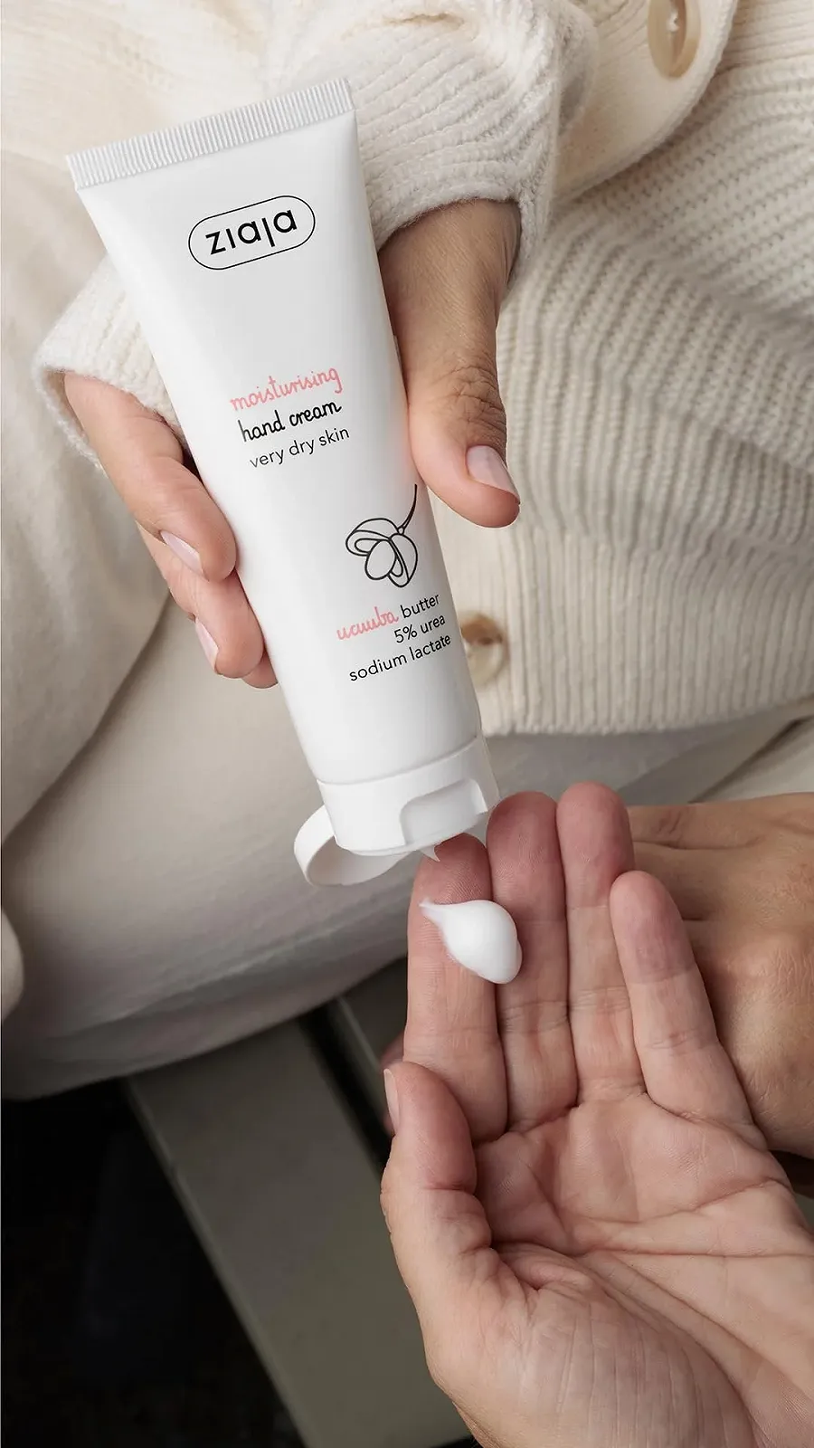 Крем для рук Hidratante З олією Укууби 5% Сечовини 80 мл, фото №5