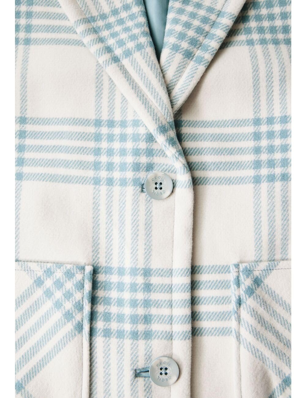 Пальто в клетку Cecil Женское, фото №4 Пальто в клетку Cecil Женское, фото №4