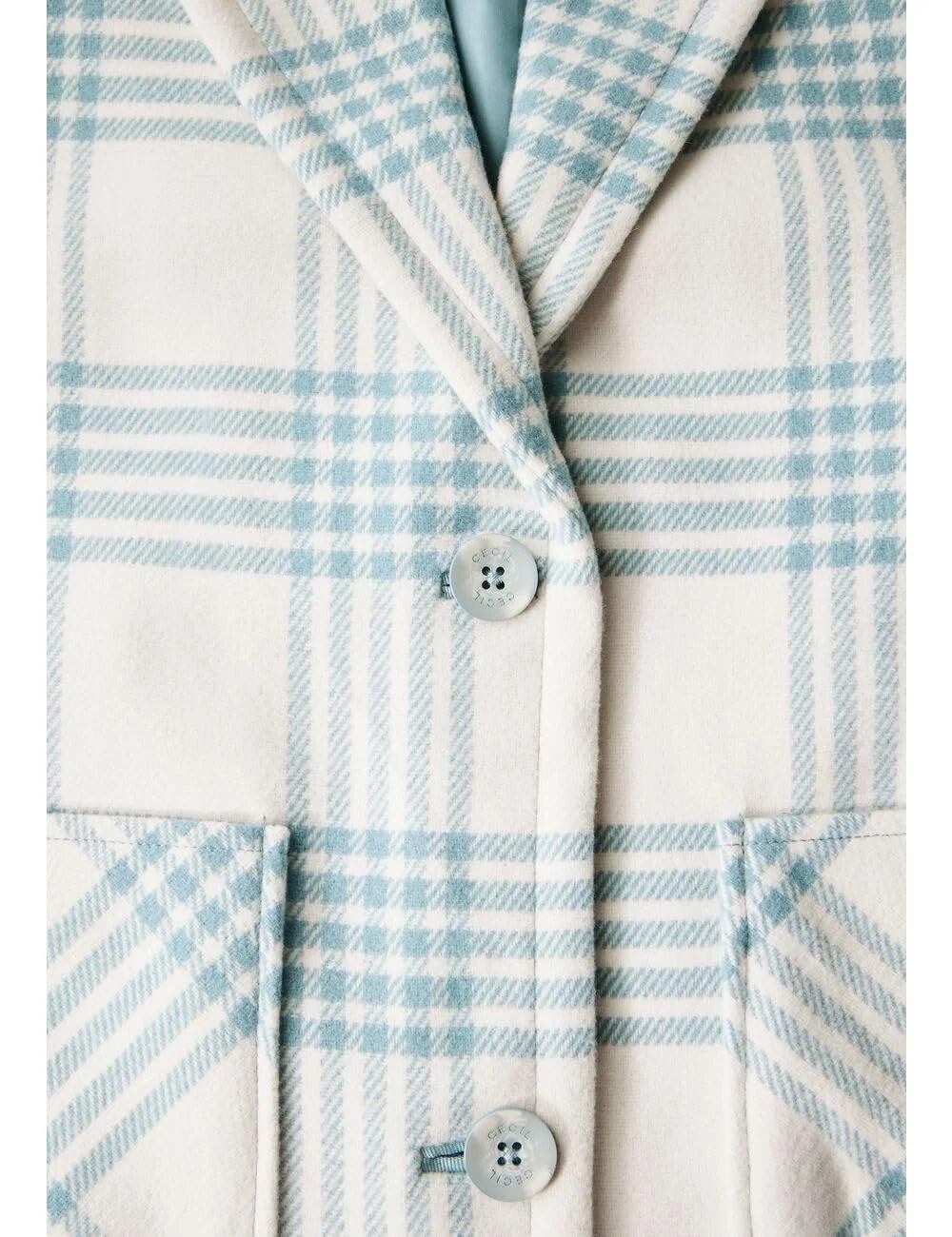 Пальто в клітинку Cecil Жіноче, фото №4 Пальто в клітинку Cecil Жіноче, фото №4