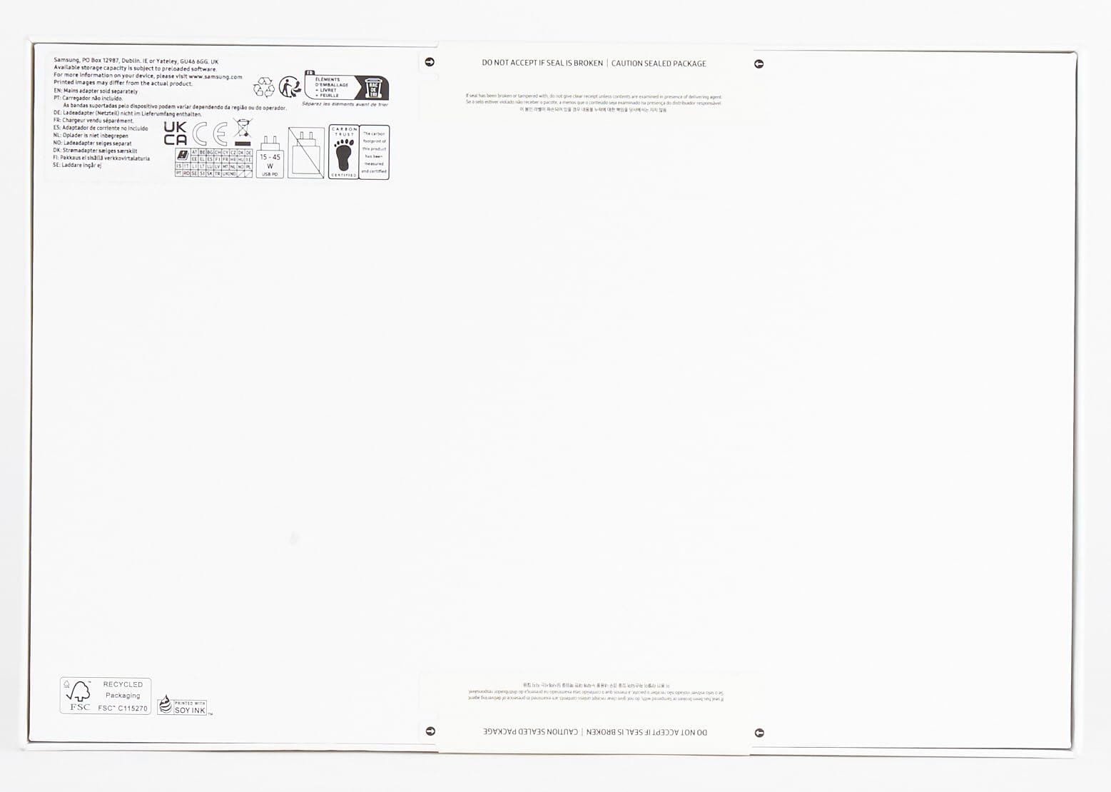 Планшет Samsung Galaxy Tab S9 FE 5G 256GB 10.9 дюймов с S Pen IP68 Антрацитовый FR, фото №3