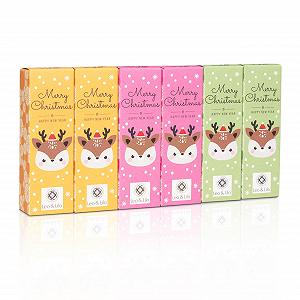 Крем для рук Leo & Lilo X-Mas Deer Rudi Набор - 6 индивидуально упакованных кремов для рук 20 мл - Фото 1