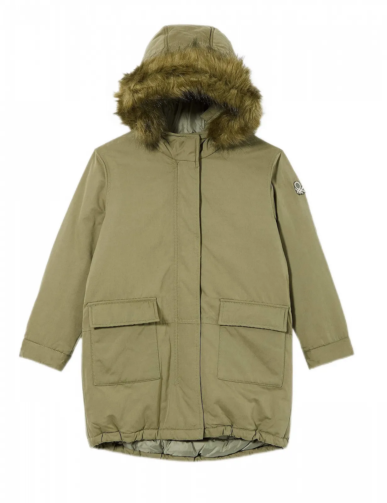 Куртка United Colors of Benetton Giaccone для дівчат, фото №1