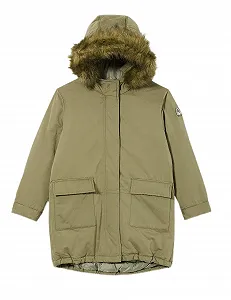 Куртка United Colors of Benetton Giaccone для дівчат - Фото 1