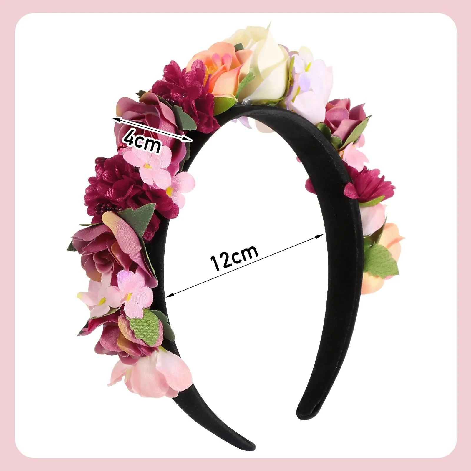 Обруч Цветы, фото №2