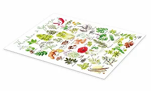 Постер Andreas Hirsch Herbs & Spices 50 x 70 см synthetic.ua - Фото 1