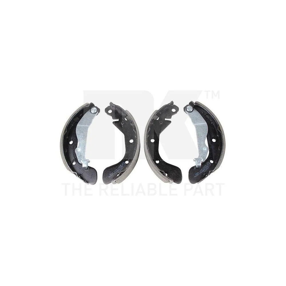 Комплект гальмівних колодок NK 2750717 для CHEVROLET DAEWOO, задня вісь, фото №1