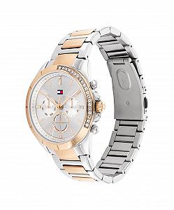 Часы Tommy Hilfiger Multi Zifferblatt Кварц для женщин с браслетом из нержавеющей стали - Золотой или Серебряный synthetic.ua - Фото 1