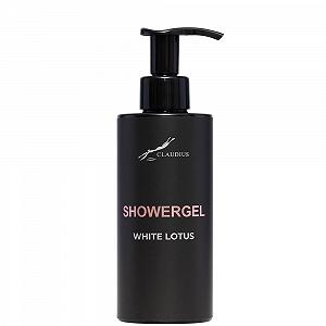 Гель для душу White Lotus 300 мл з помпою Чорний флакон - Фото 1