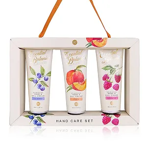 Набір для догляду за руками Essential Botanics accentra Fruits у подарунковій коробці, 3 x 60 мл - Фото 1