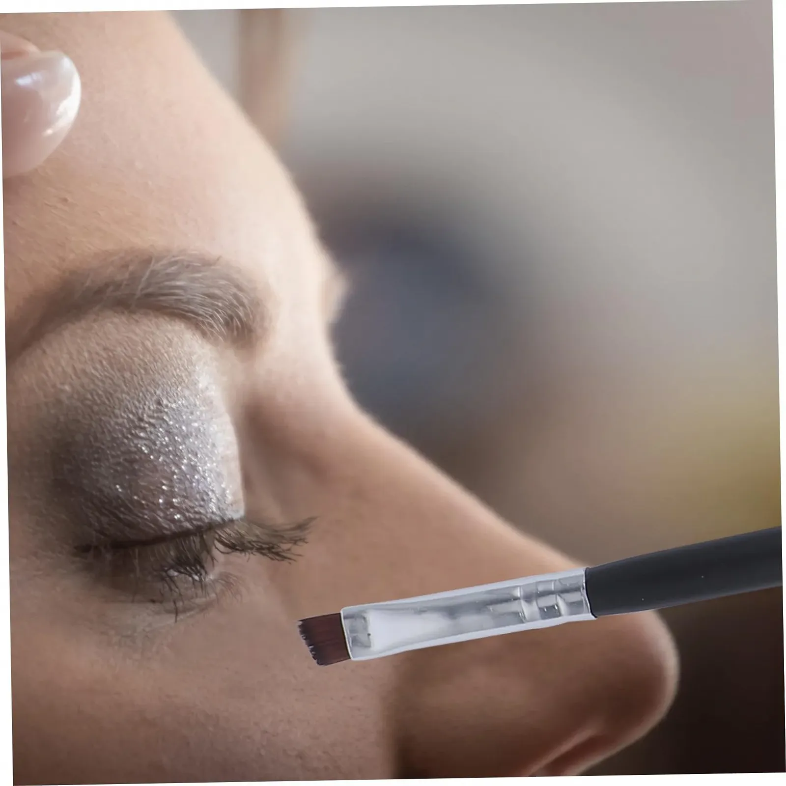 Набір кутових пензлів для брів FOMIYES 36 штук, аплікатори, фото №5