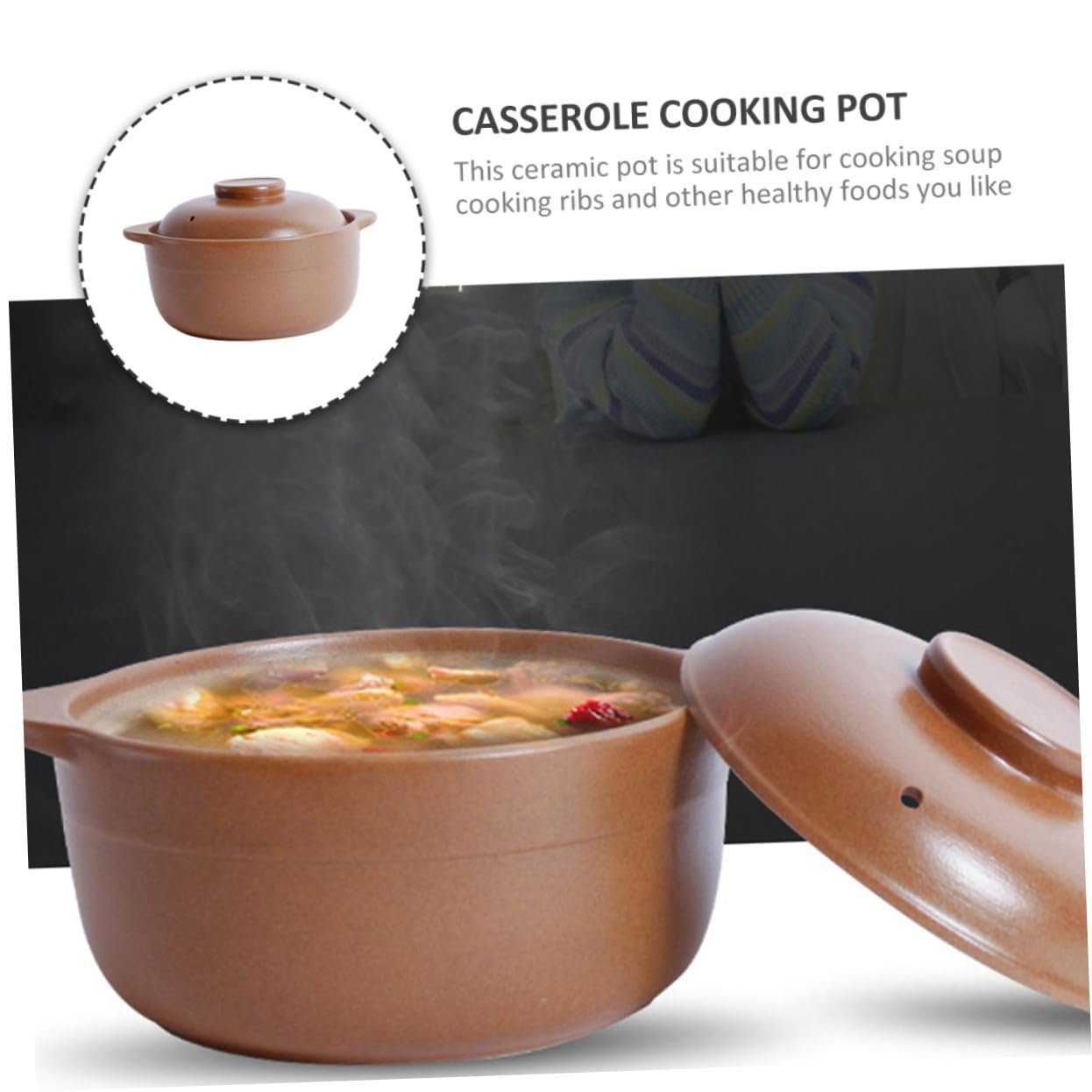 Гусятниця для запікання Gatuida Керамічна з антипригарним покриттям, фото №9