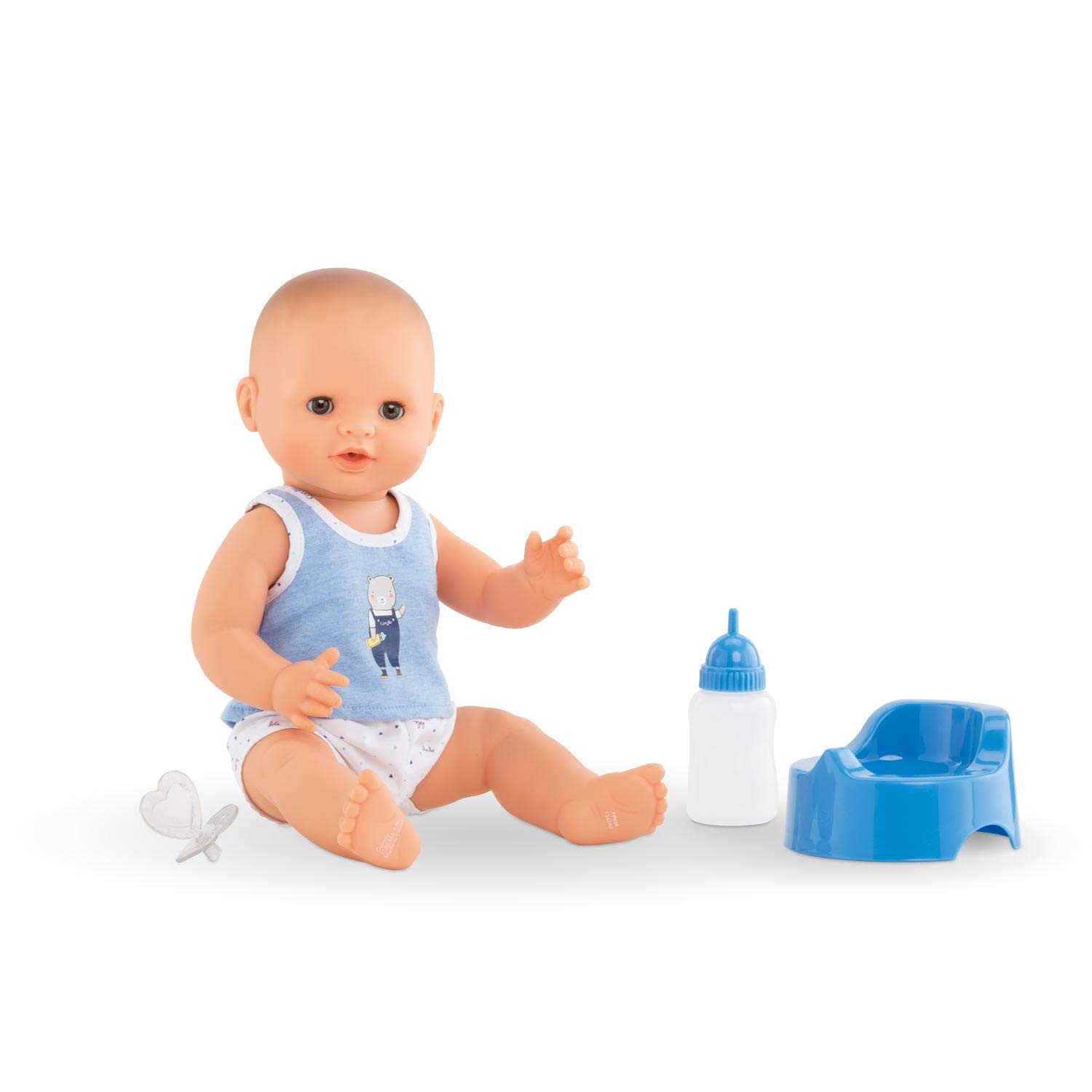 Лялька Corolle 9000130260 Mon Grand Poupon Paul Trink und Näss Bath Baby 36 см з шармом і ароматом ванілі, фото №1
