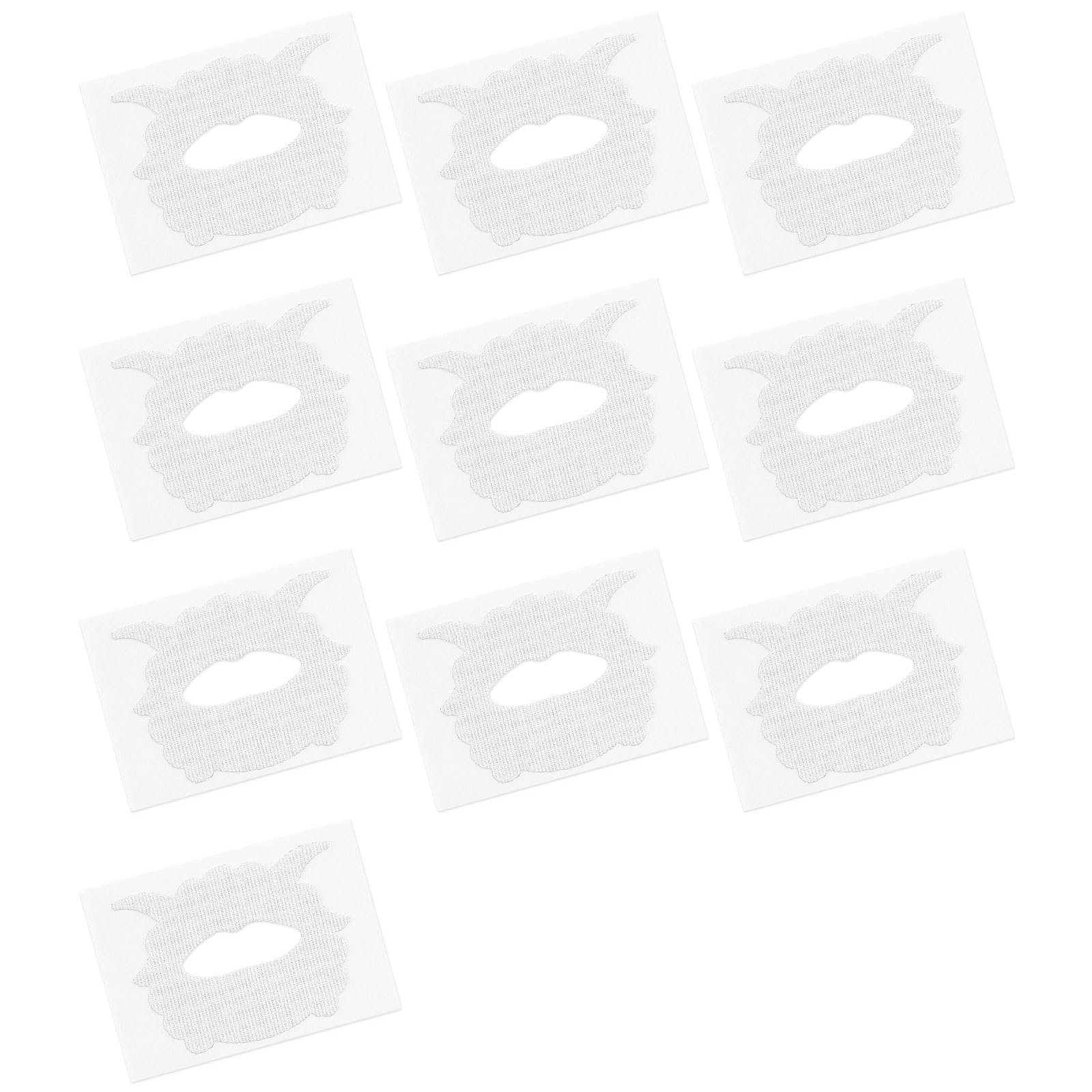 Мультяшні смужки М'які та зручні для зменшення хропіння для дорослих і дітей, 10 штук в упаковці, фото №8