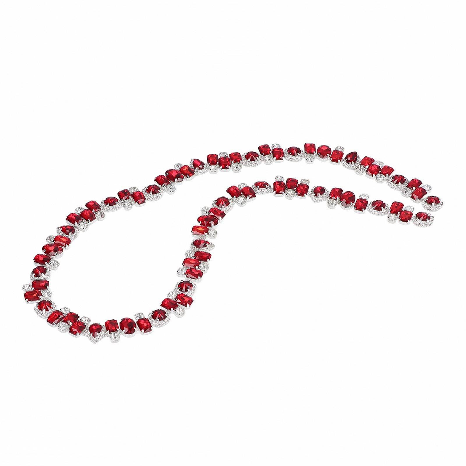 Бусины Стекло Красный, фото №1