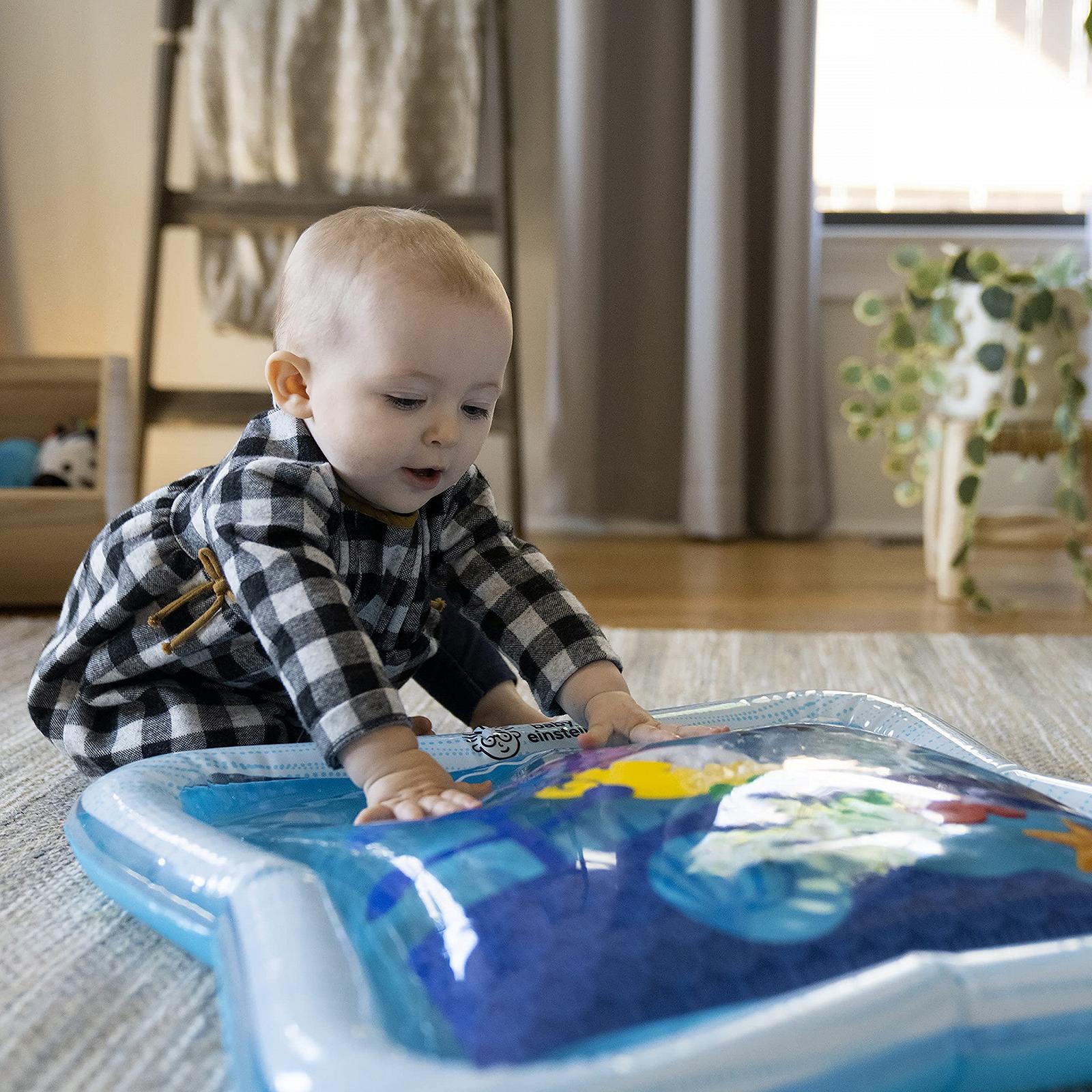 Влажные салфетки Pampers Harmonie Aqua Baby Box 720 штук (15 x 48) для нежной кожи с 99% содержанием воды и игрушка для ванны Baby Einstein Opus's Ocean of Discovery, фото №4