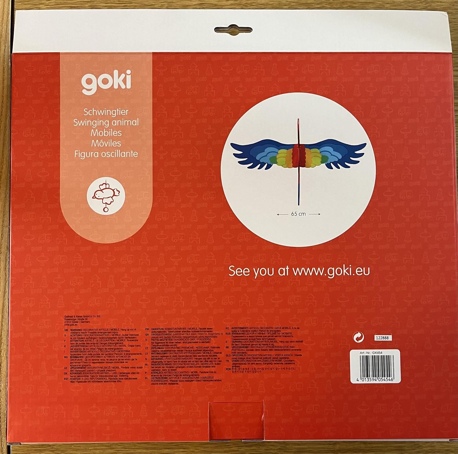 Schwingtier Goki Папугай, фото №5