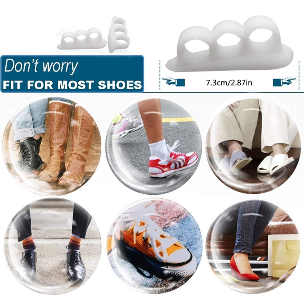 Роздільник для пальців ніг Білий, фото №5 Роздільник для пальців ніг Білий, фото №5