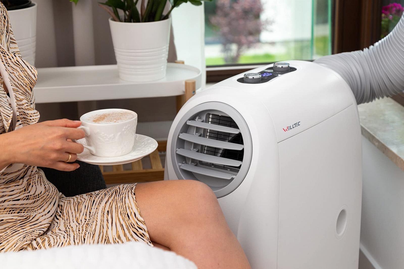 Мобільний кондиціонер Welltec ACH1212 4-в-1 12,000 BTU WiFi Клас енергоспоживання A, фото №4