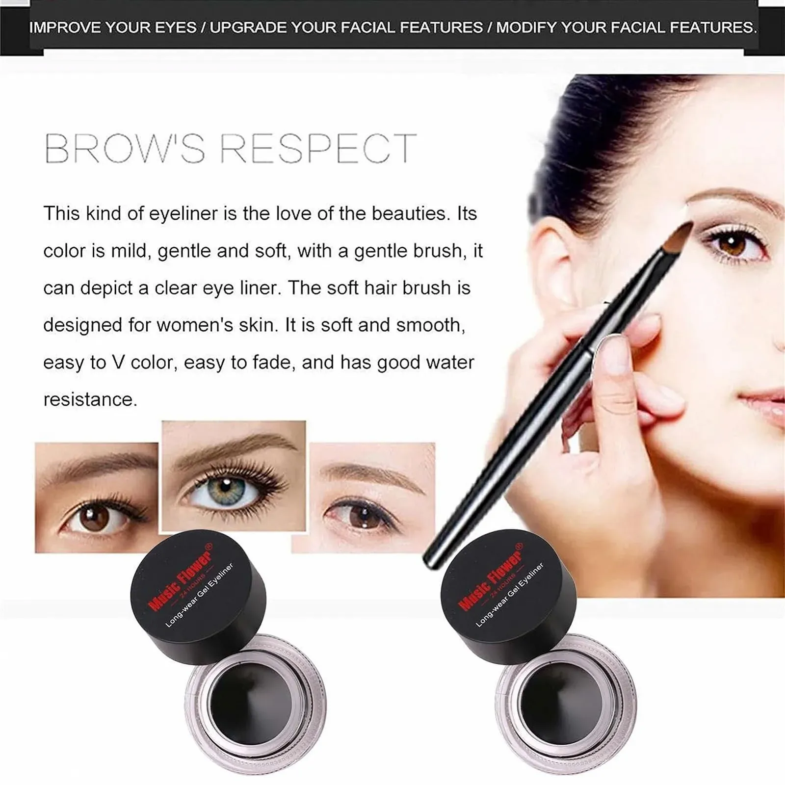 Гелева Підводка для Очей Bavokon, фото №4