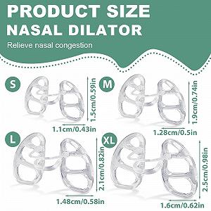 Затычки от храпа, 4 шт. Разделитель для носа, многоразовый synthetic.ua - Фото 1