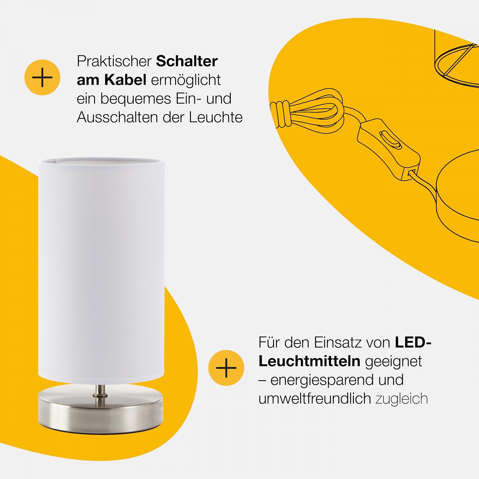 Настільна лампа Brilliant AG Clarie 13247/05 40W E14 Transparent, фото №8