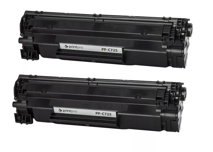 Картриж PrintPro (PP-C725DP) Canon LBP6000 аналог 725/712/CE285A) Dual Pack, фото №1