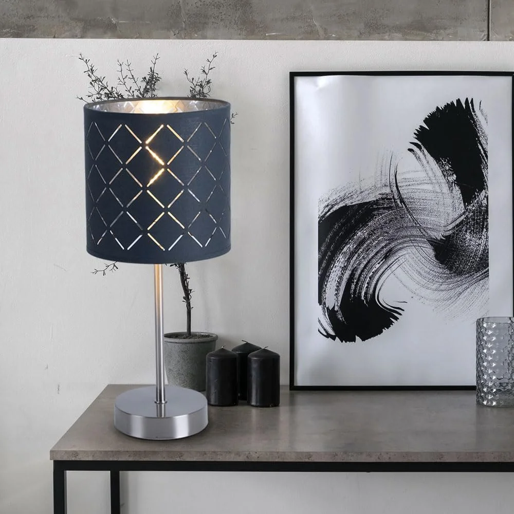 Настольная лампа GLOBO LED 3 Вт 250 лм 15 x 35 см Серый/Никель, фото №6