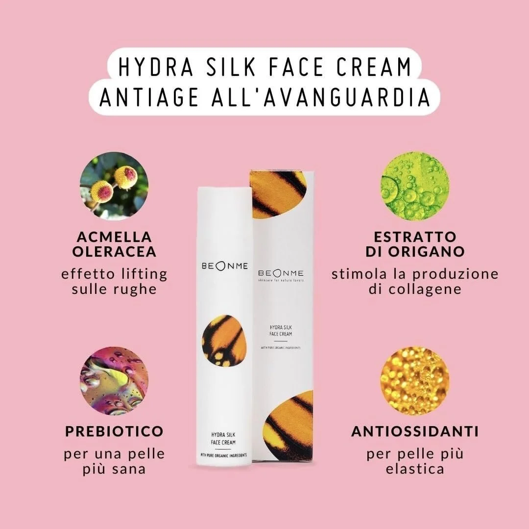 Денний крем BEONME Hydra Silk Face Cream Moisturising 50 мл, фото №3 Денний крем BEONME Hydra Silk Face Cream Moisturising 50 мл, фото №3