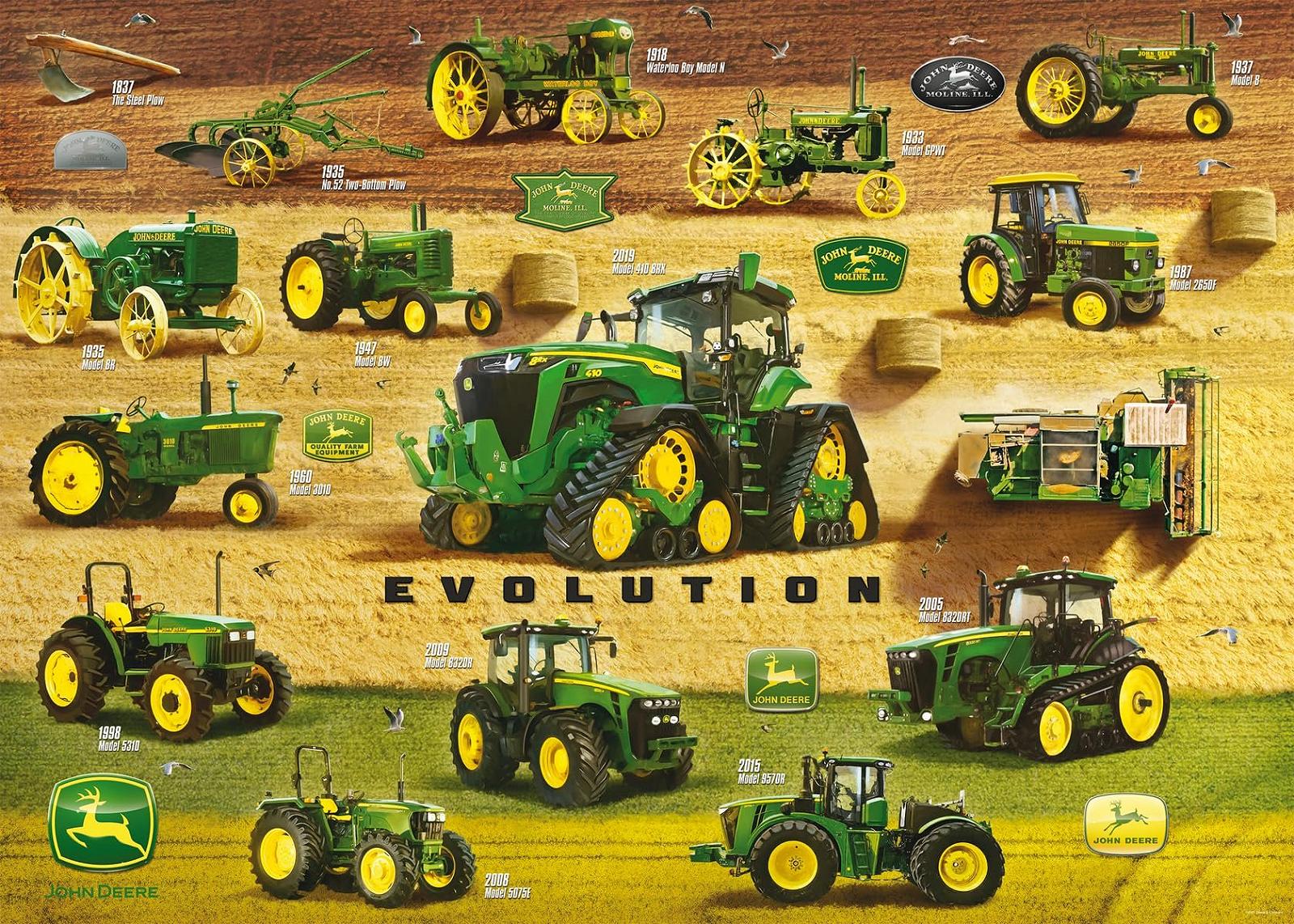 Пазл Ravensburger John Deere Legacy 12000384 1000 элементов, фото №1