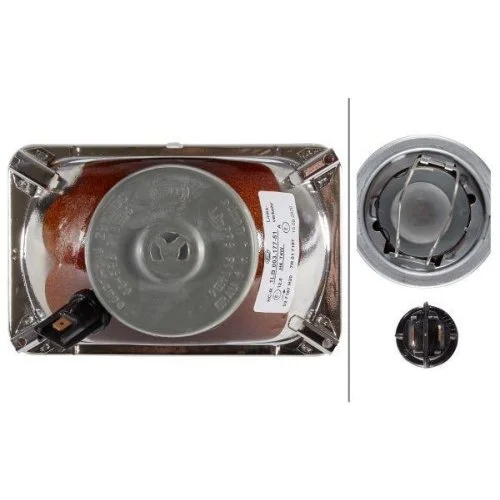 Вставка фари основна HELLA 1LB 003 177-511 для AUDI DAF SCANIA, фото №2